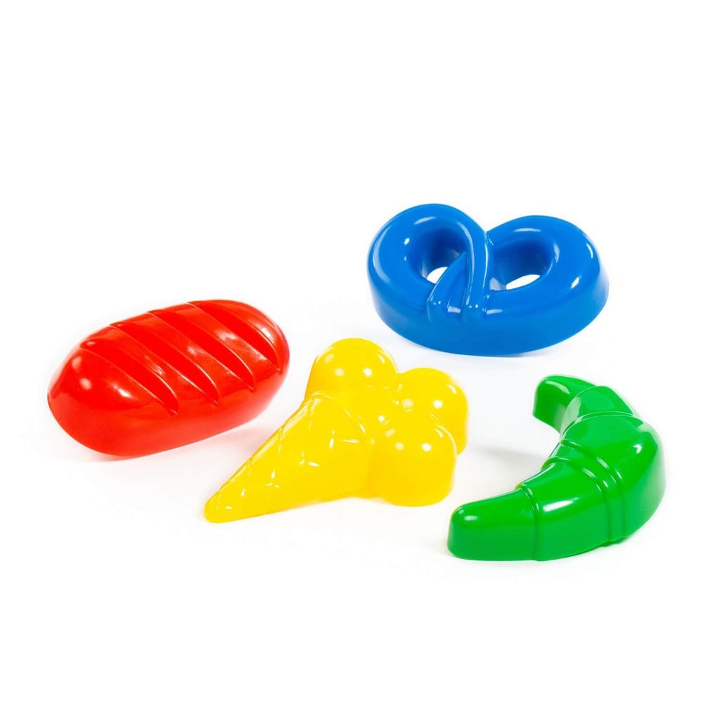 Формочки (мороженое + пирожок + крендель + рогалик) - Полесье фото 5