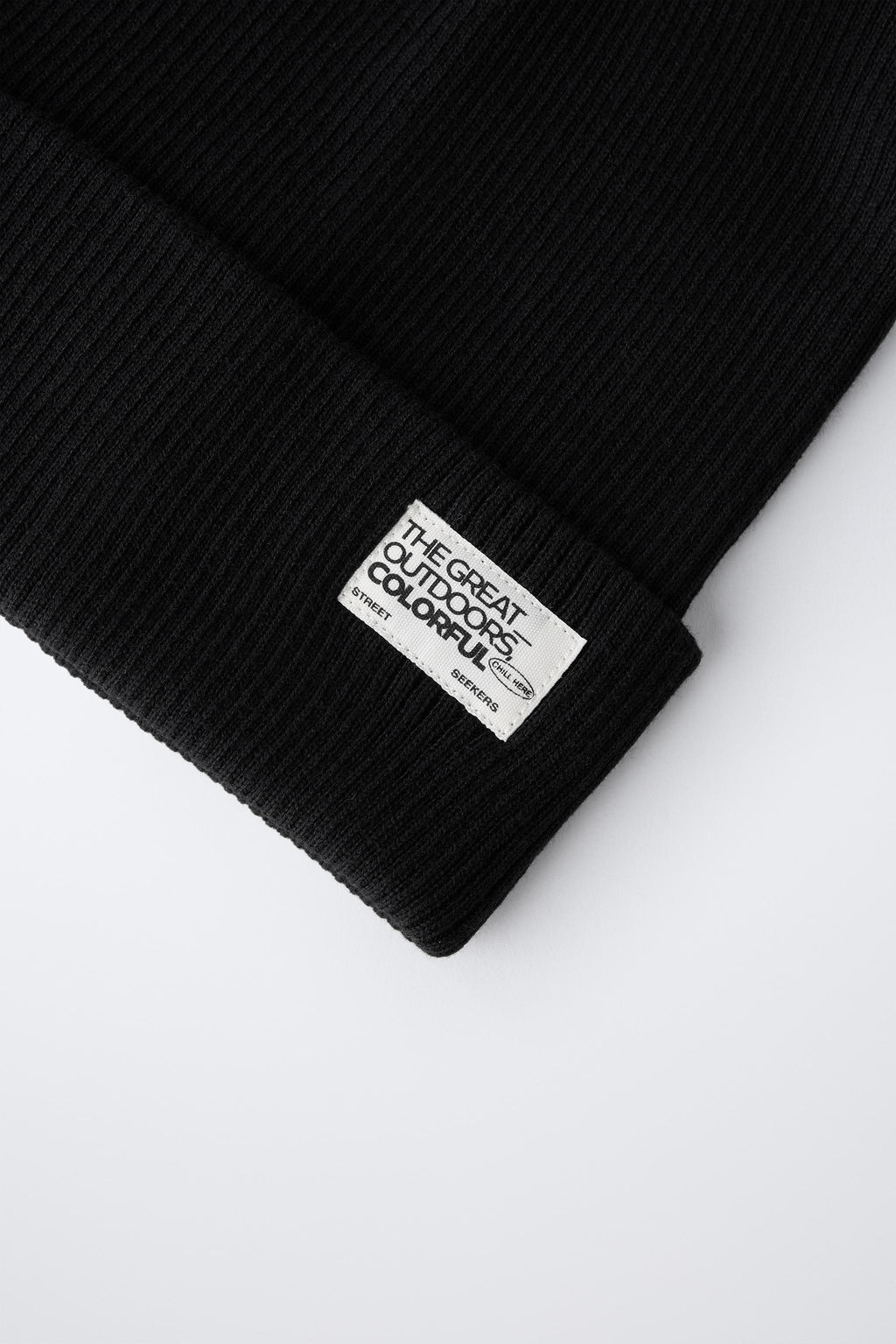 GORRO PUNTO CANAL? ETIQUETA / Negro - Zara фото 4
