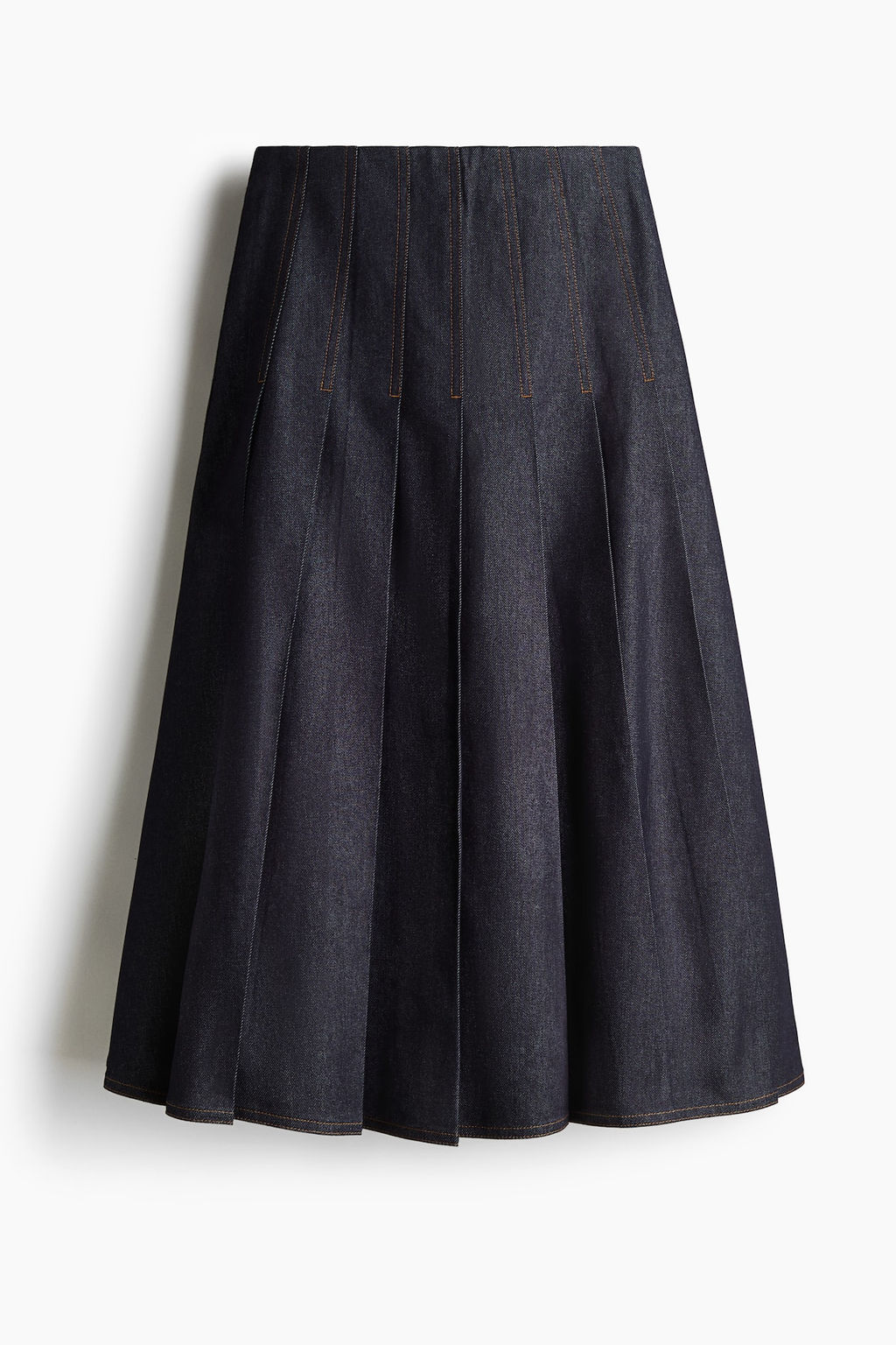 Falda denim tableada - H&m фото 5