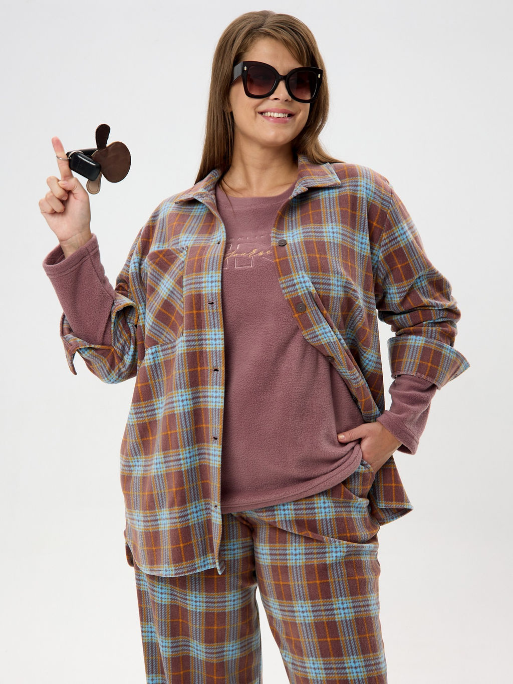 Рубашка женская из флиса VIOTEX - Виотекс фото 21