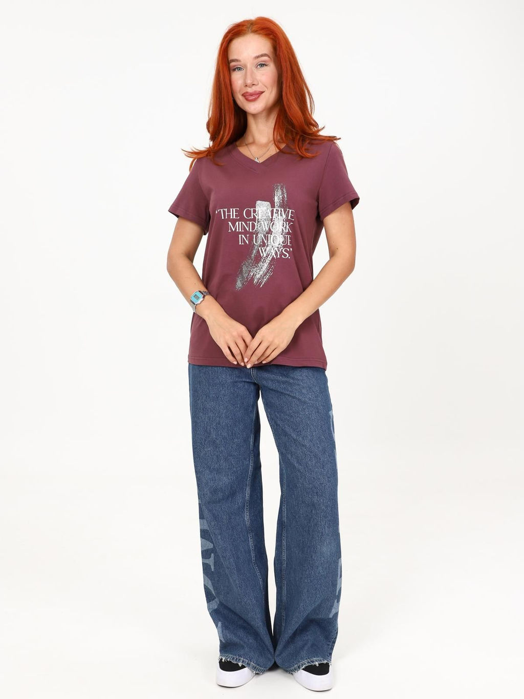 IV-CAPRIZ Сопряжение - футболка лиловый