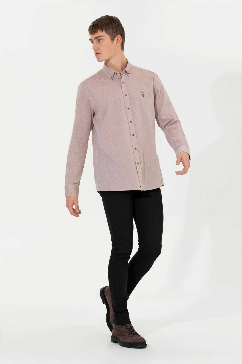 U. S. Polo Assn / Мужские черные джинсовые брюки - U.s. polo assn фото 10