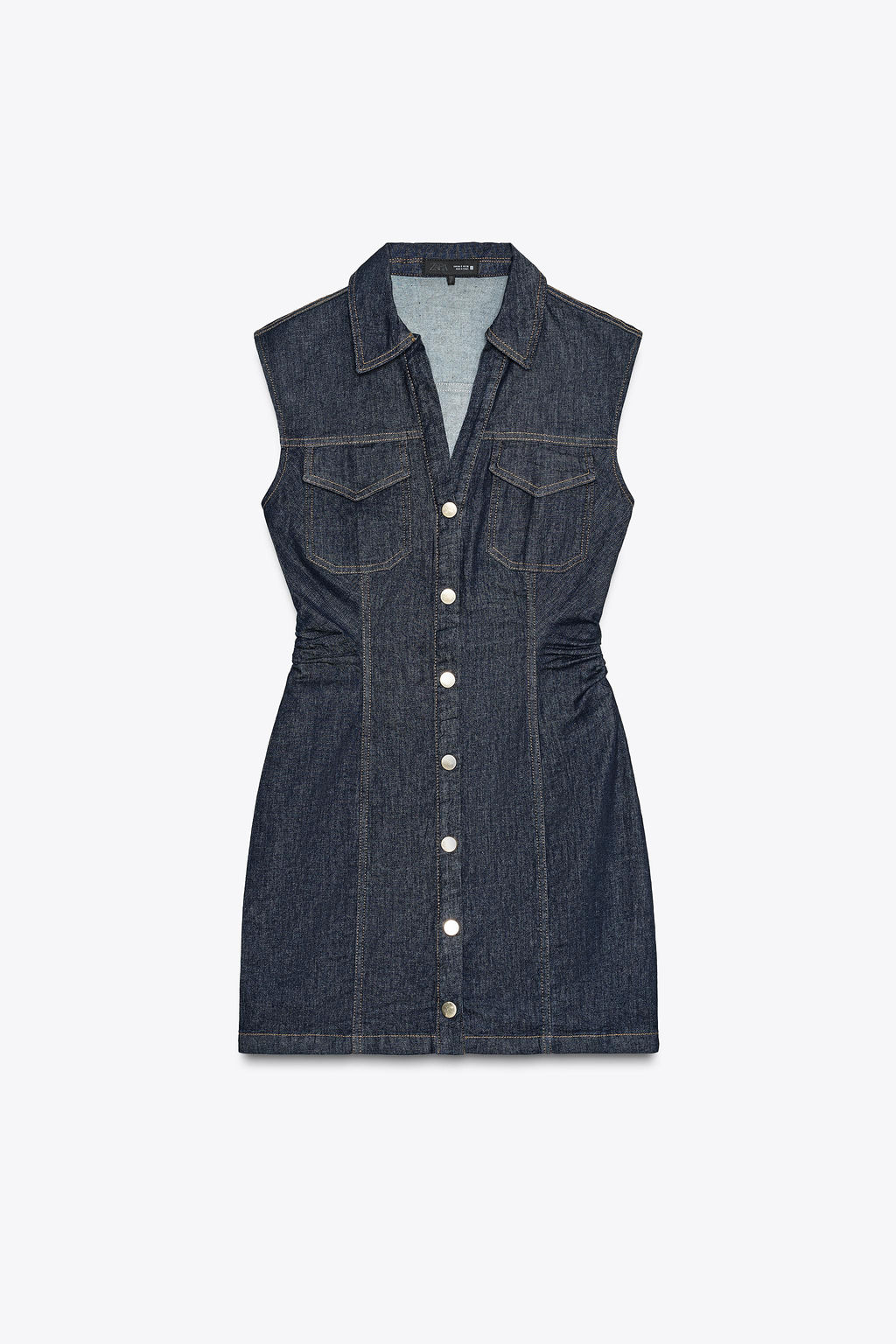 Z1975 DENIM MINI DRESS - Zara фото 23