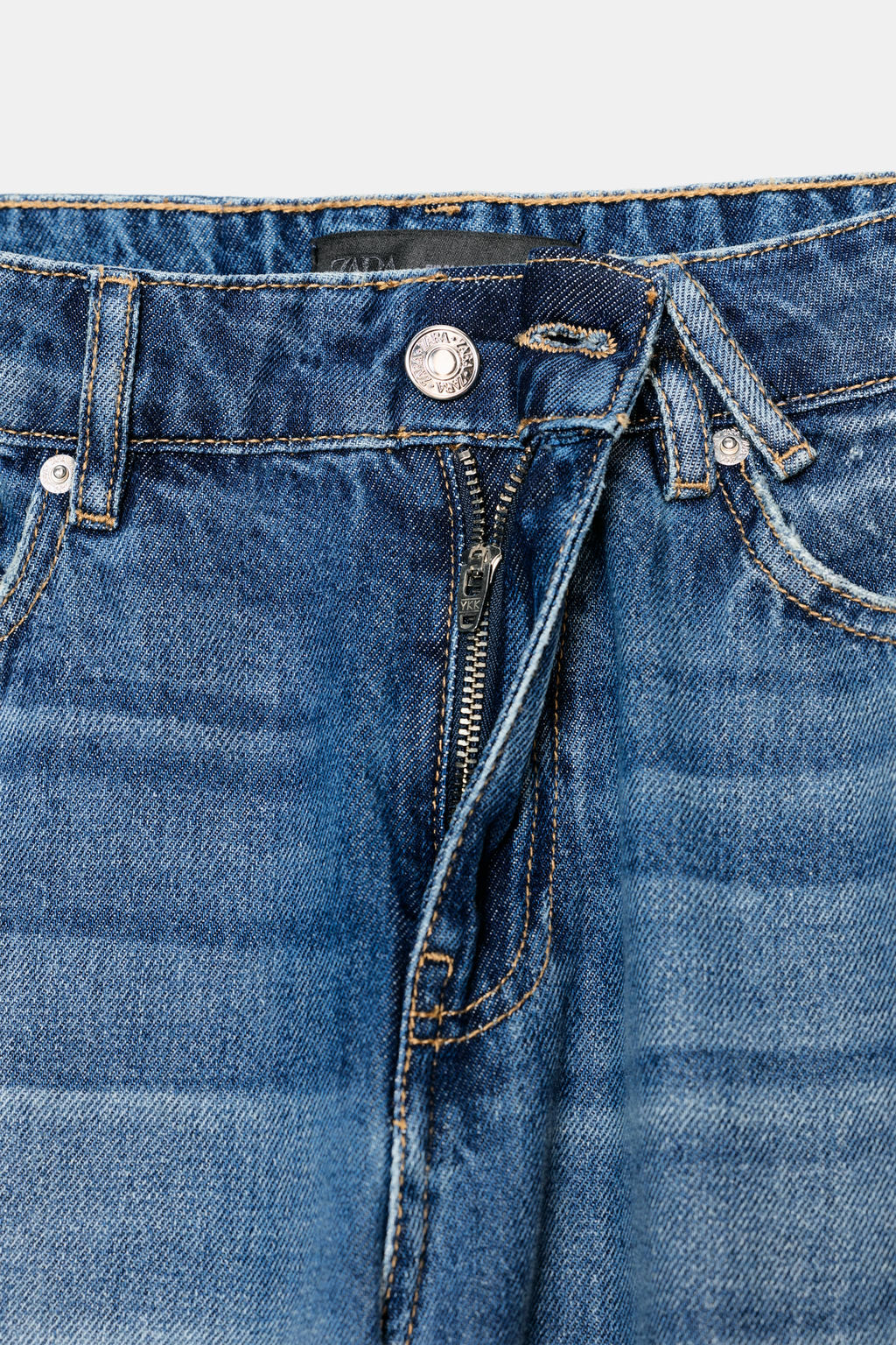JEANS Z1975 STRAIGHT-LEG HIGH-WAIST - Zara фото 18