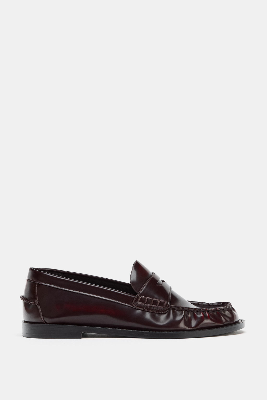 PATENT EFFECT LOAFERS - Zara фото 2