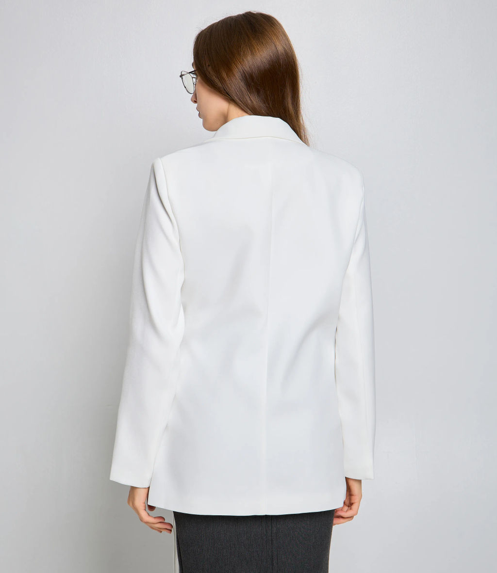 Жакет #КТ2169 (1), белый