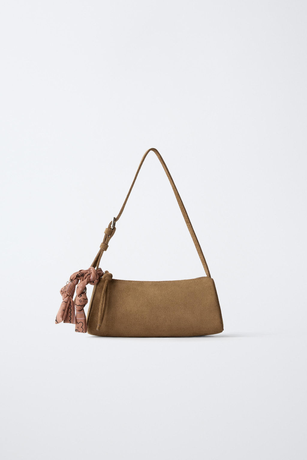SHOULDER BAG WITH BANDANA - Zara фото 3