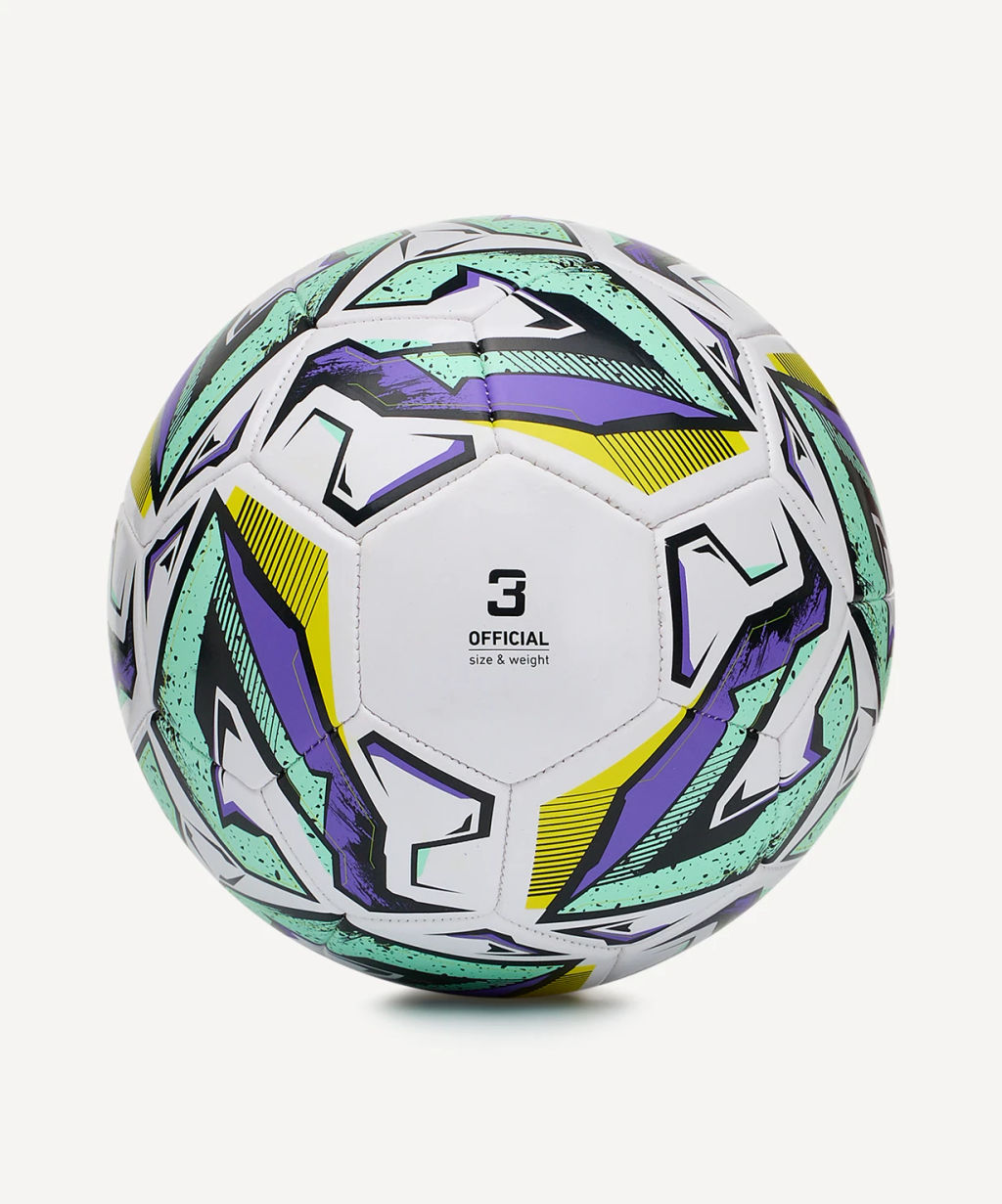 Мяч футбольный JOGEL Intro №3, белый  фото 2