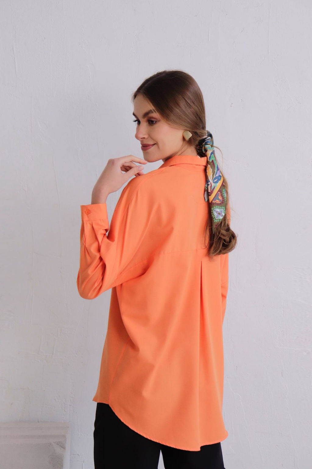 11369 Рубашка коралловая - Martichelli фото 13