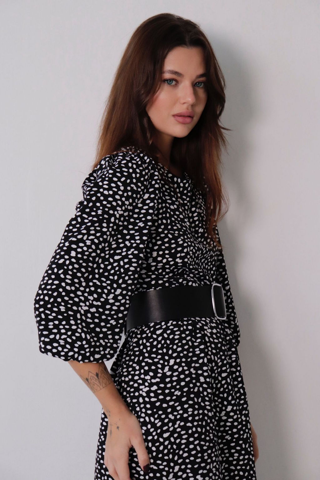 Платье с присборенной юбкой - Martichelli фото 31