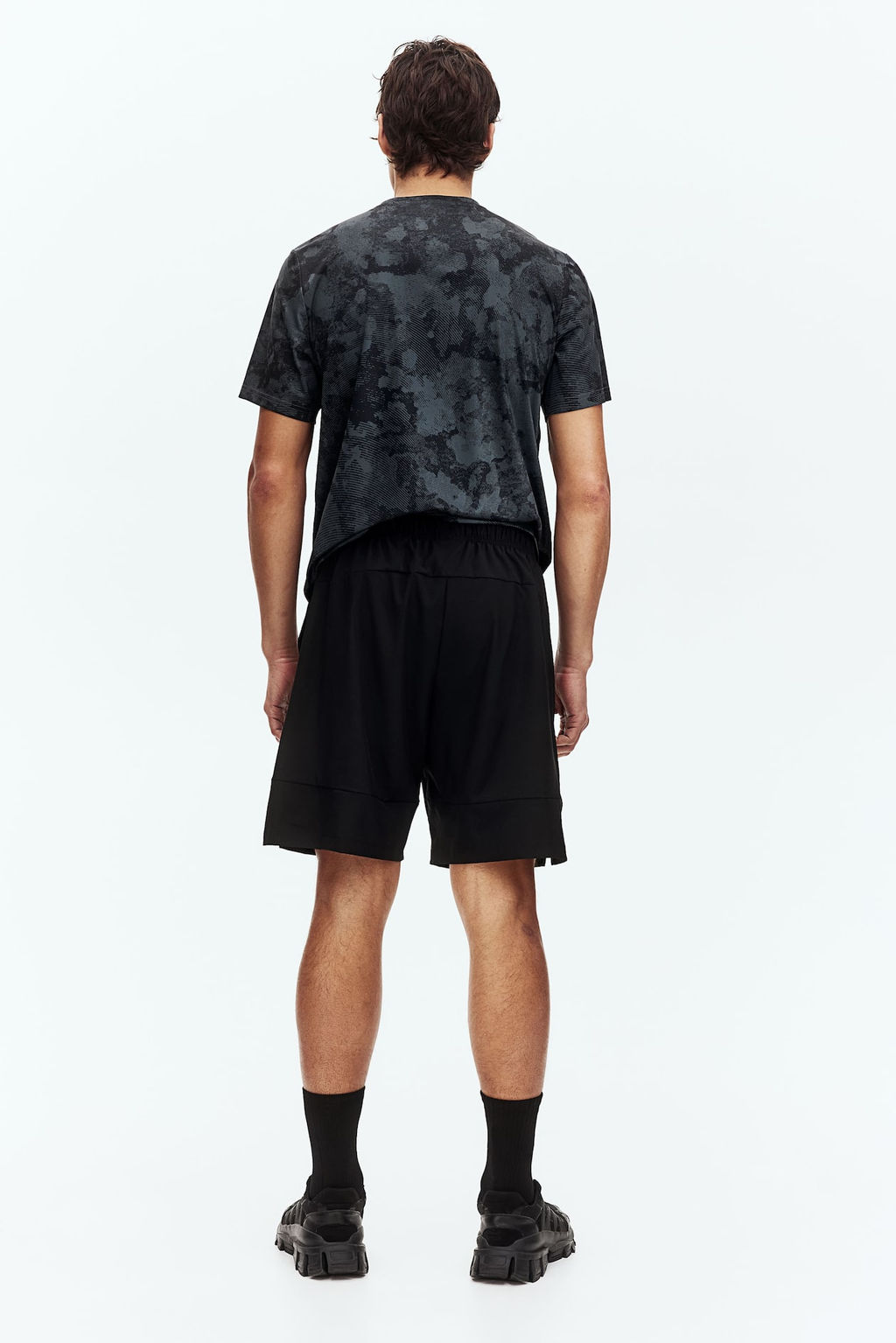 Pantalon corto de entrenamiento en DryMove - H&m фото 11