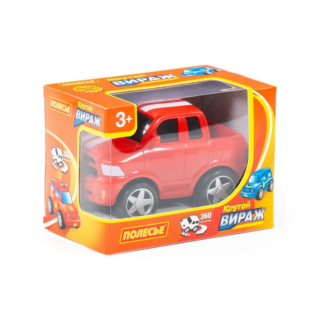 Крутой Вираж, автомобиль гоночный №3 инерционный (в коробке) - Полесье фото 13