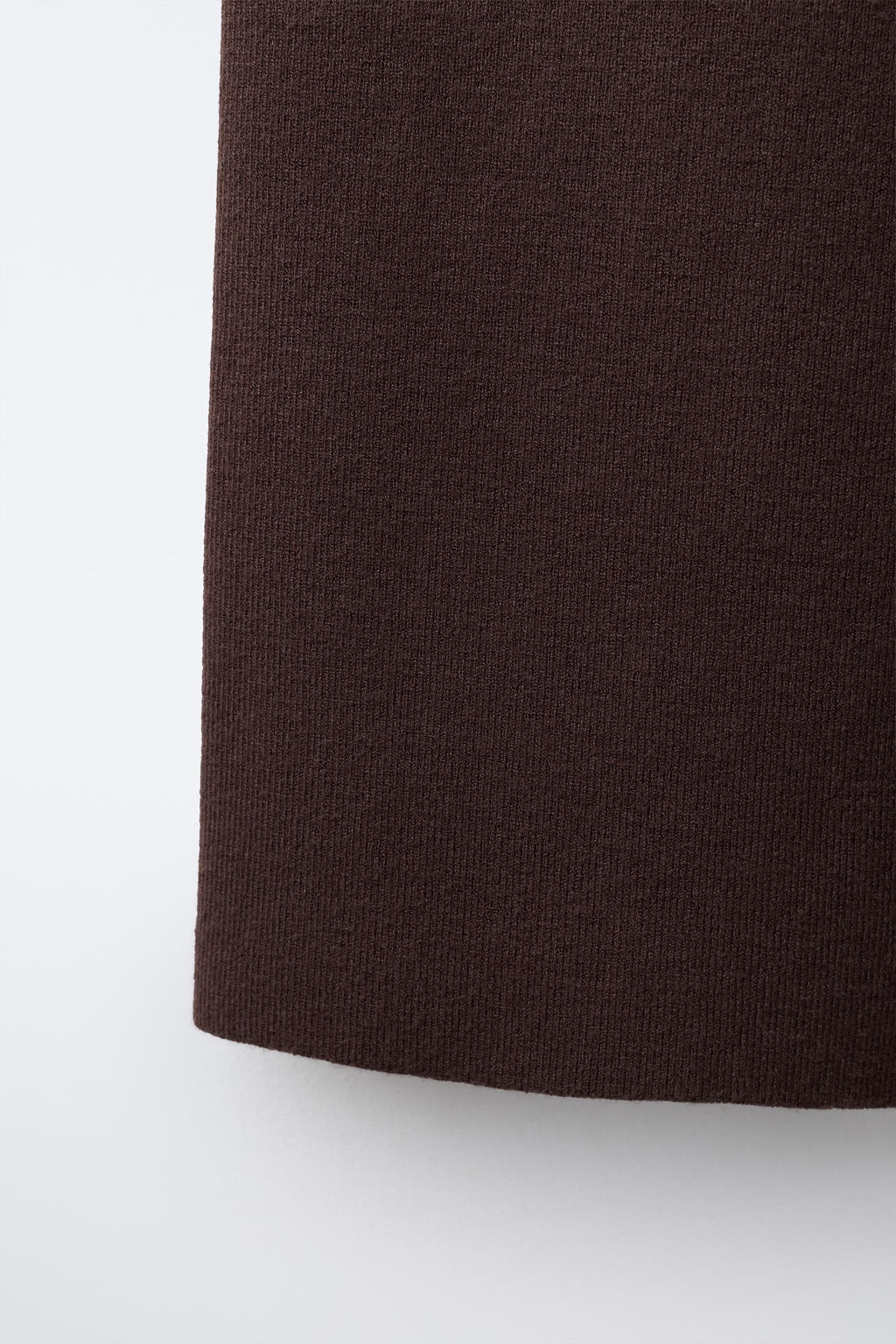 PANTAL?N PUNTO WIDE LEG / Marr?n - Zara фото 5
