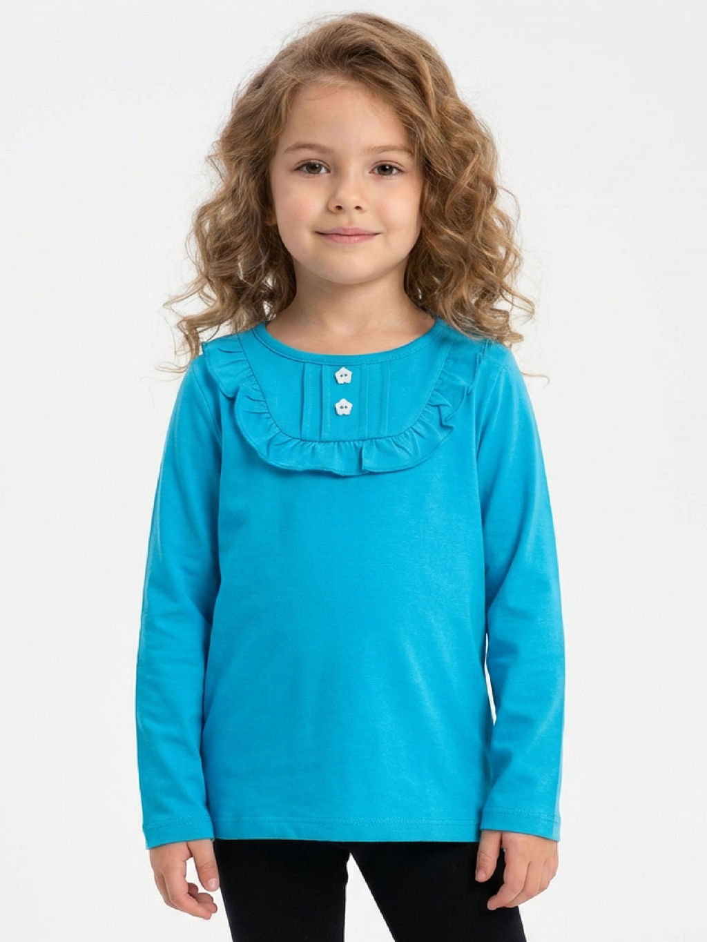 Футболка (лонгслив) UD 1145 розовый - Mini maxi фото 10