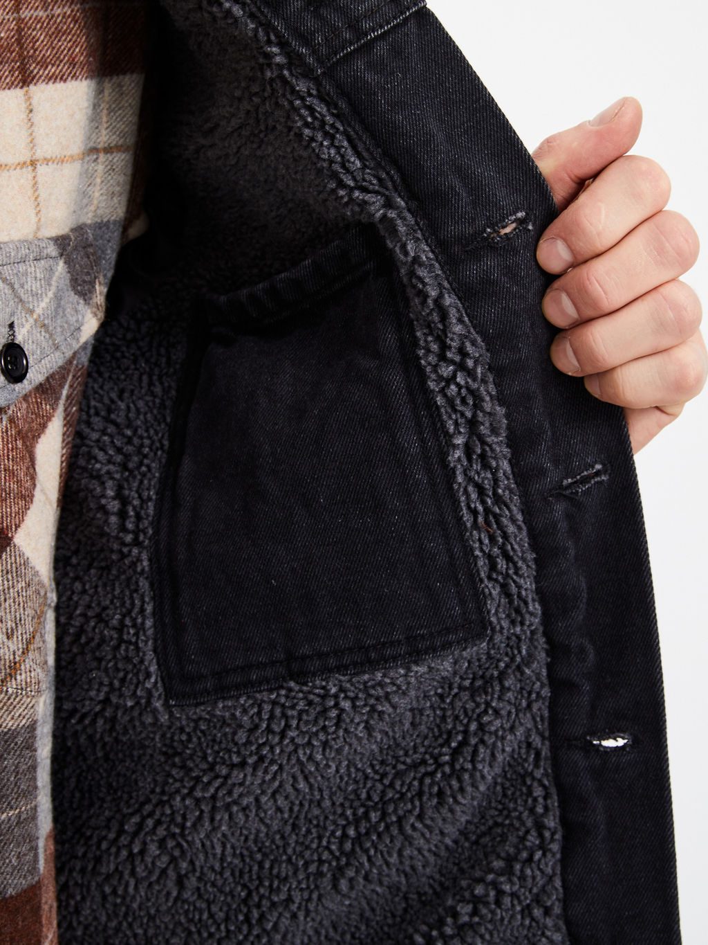 Мужская джинсовая куртка - Mossmore фото 30