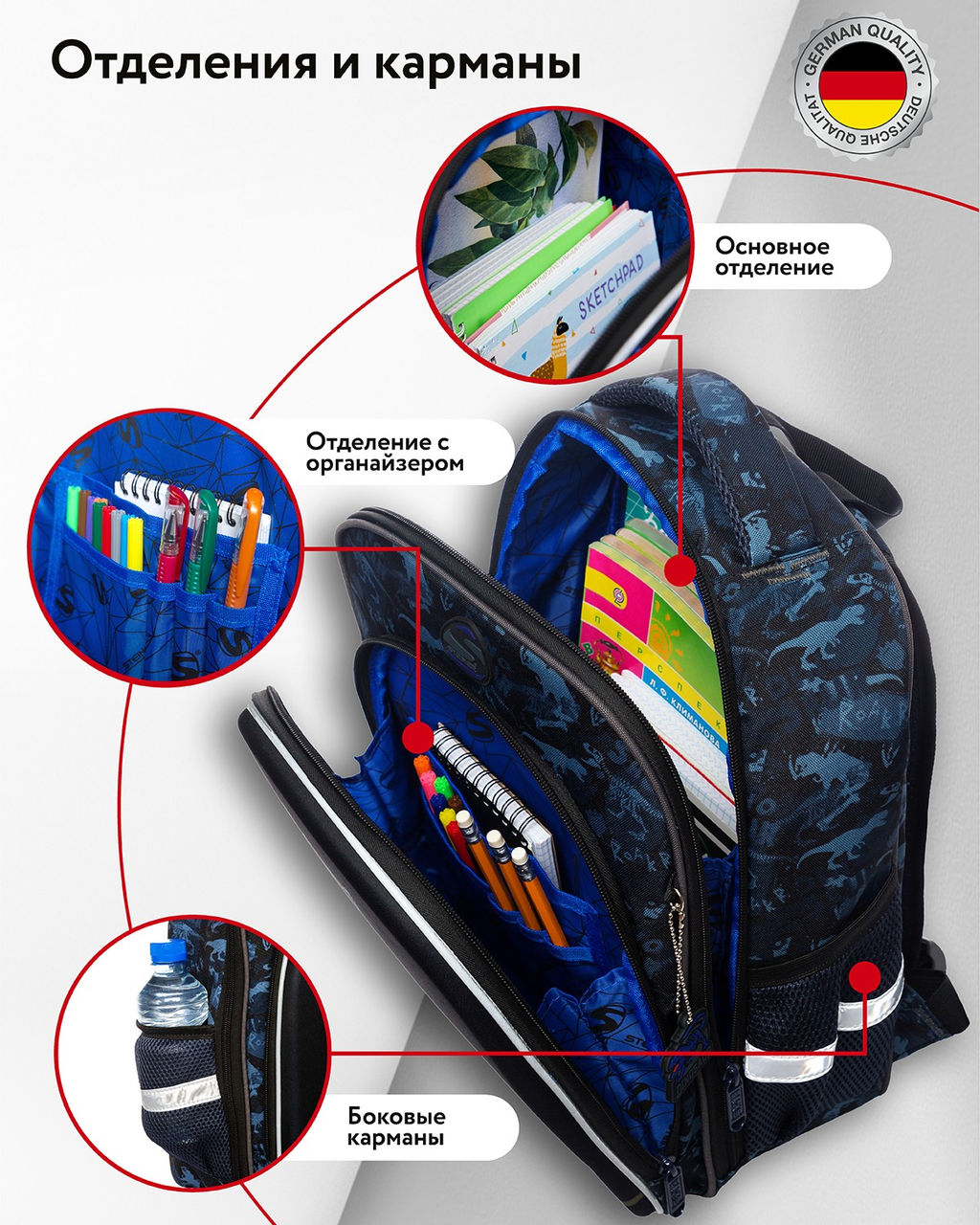 Школьный рюкзак SK1-16 - Steiner фото 8