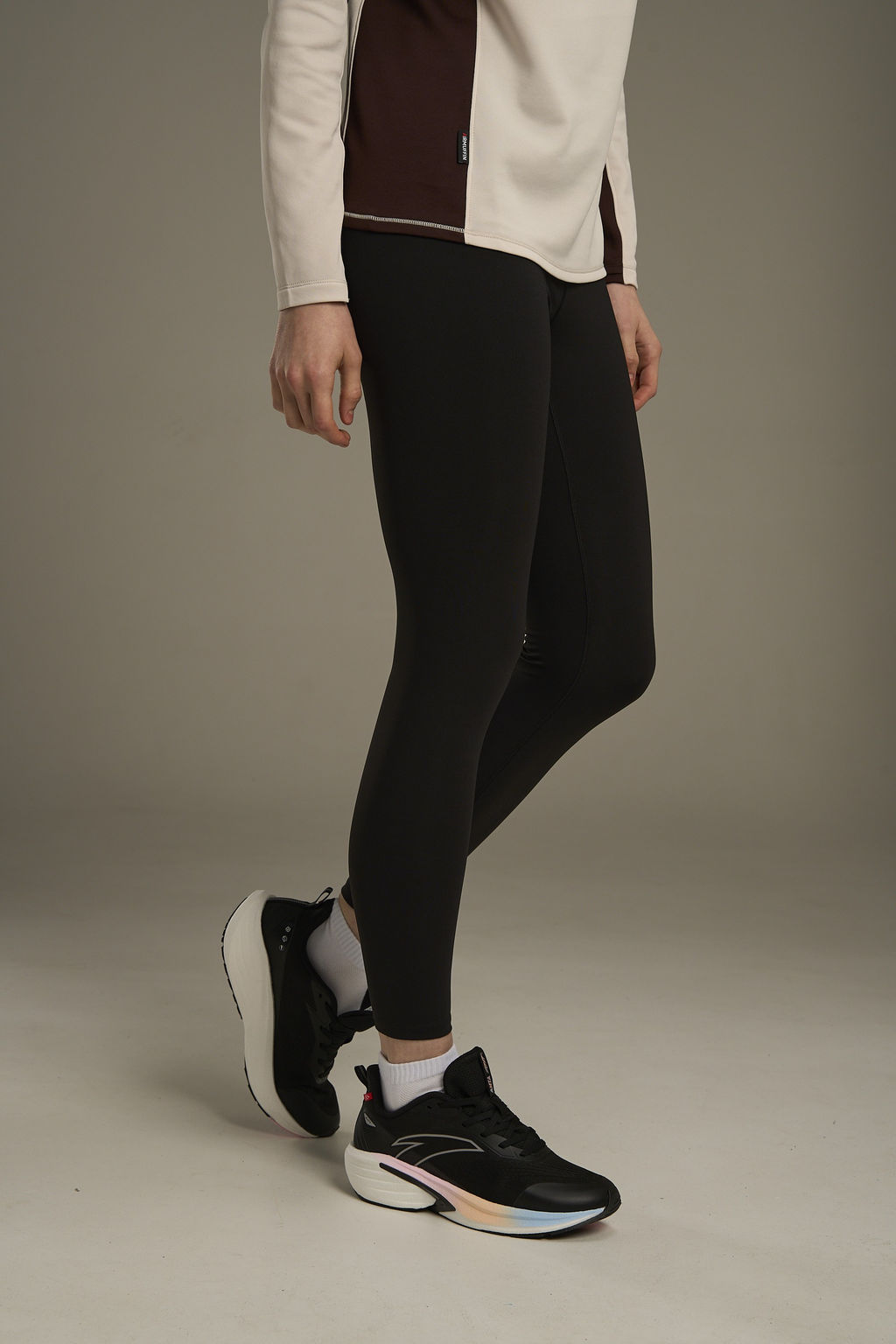 Тайтсы Черный ANTA RUNNING Tight Pants