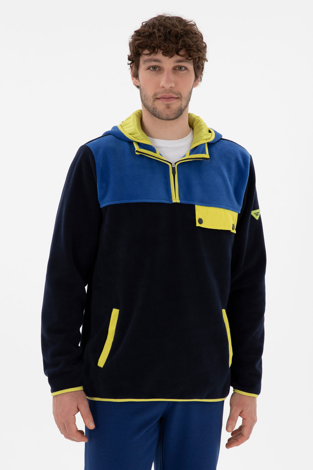 Мужская темно -синяя толстовка Неожиданная скидка в корзине - U.s. polo assn фото 8