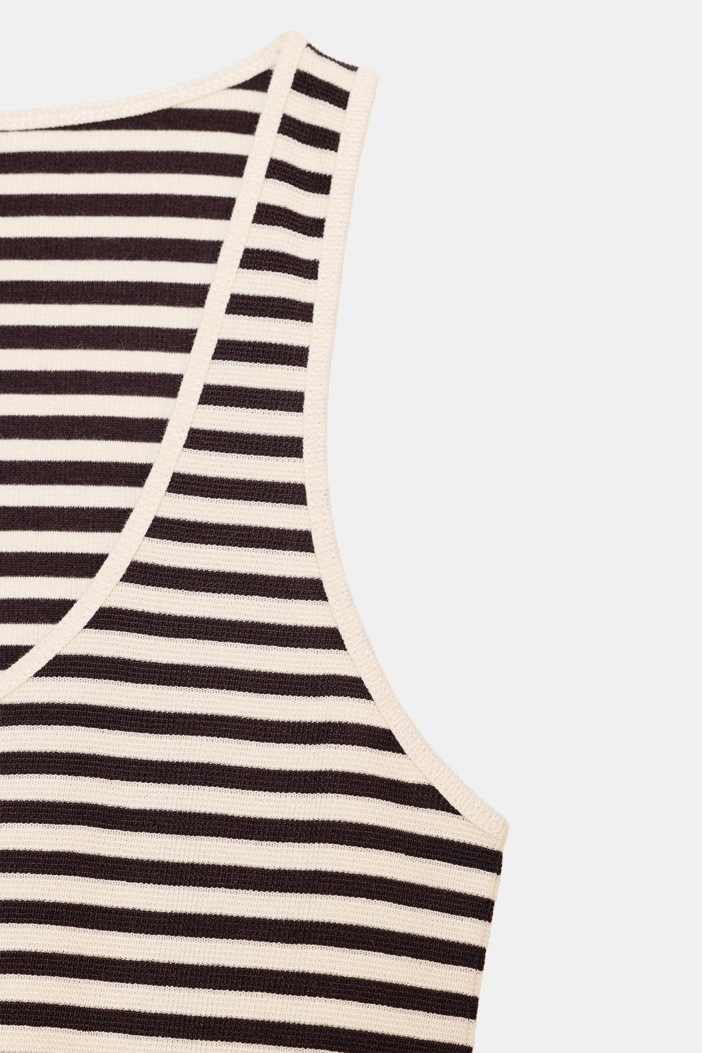 STRIPED SLEEVELESS TOP - Zara фото 12