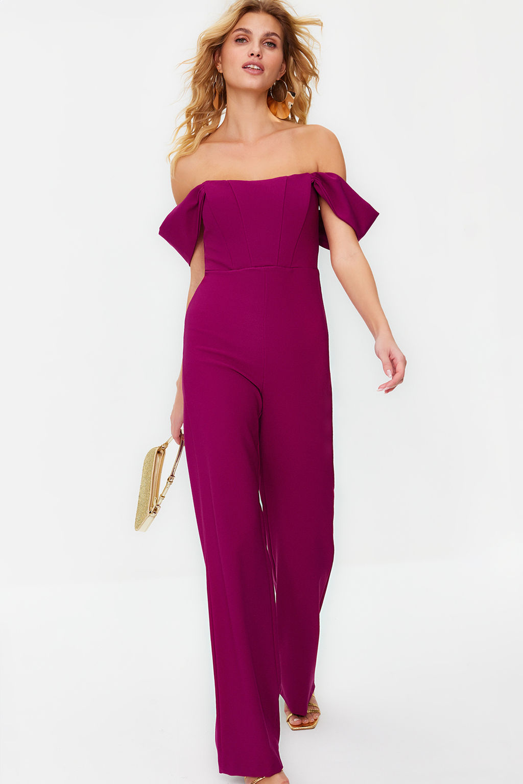 TRENDYOLMILLA K?rm?z? Astarl? Balenli Dokuma Tulum TPRSS22TU0070  фото 2