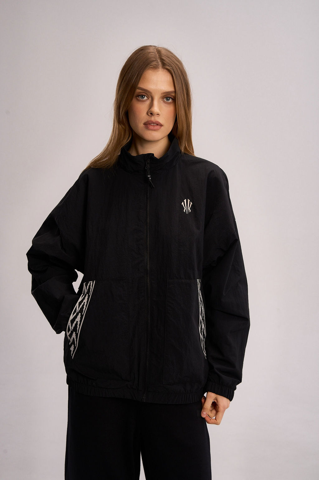 Куртка Черный KAI Mercerized Velvet Jacket - Anta фото 4