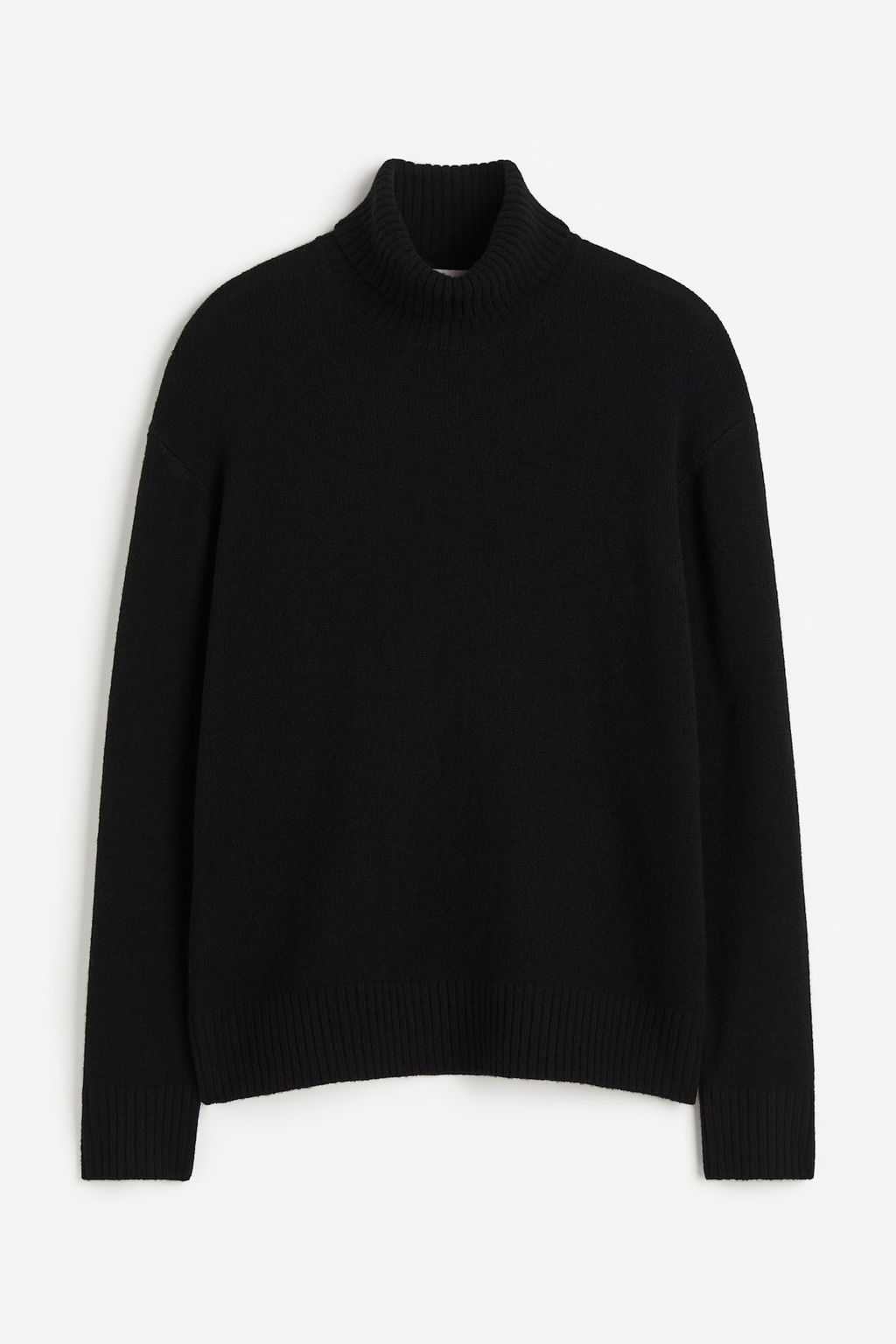 Jersey de lana con cuello alto Loose Fit