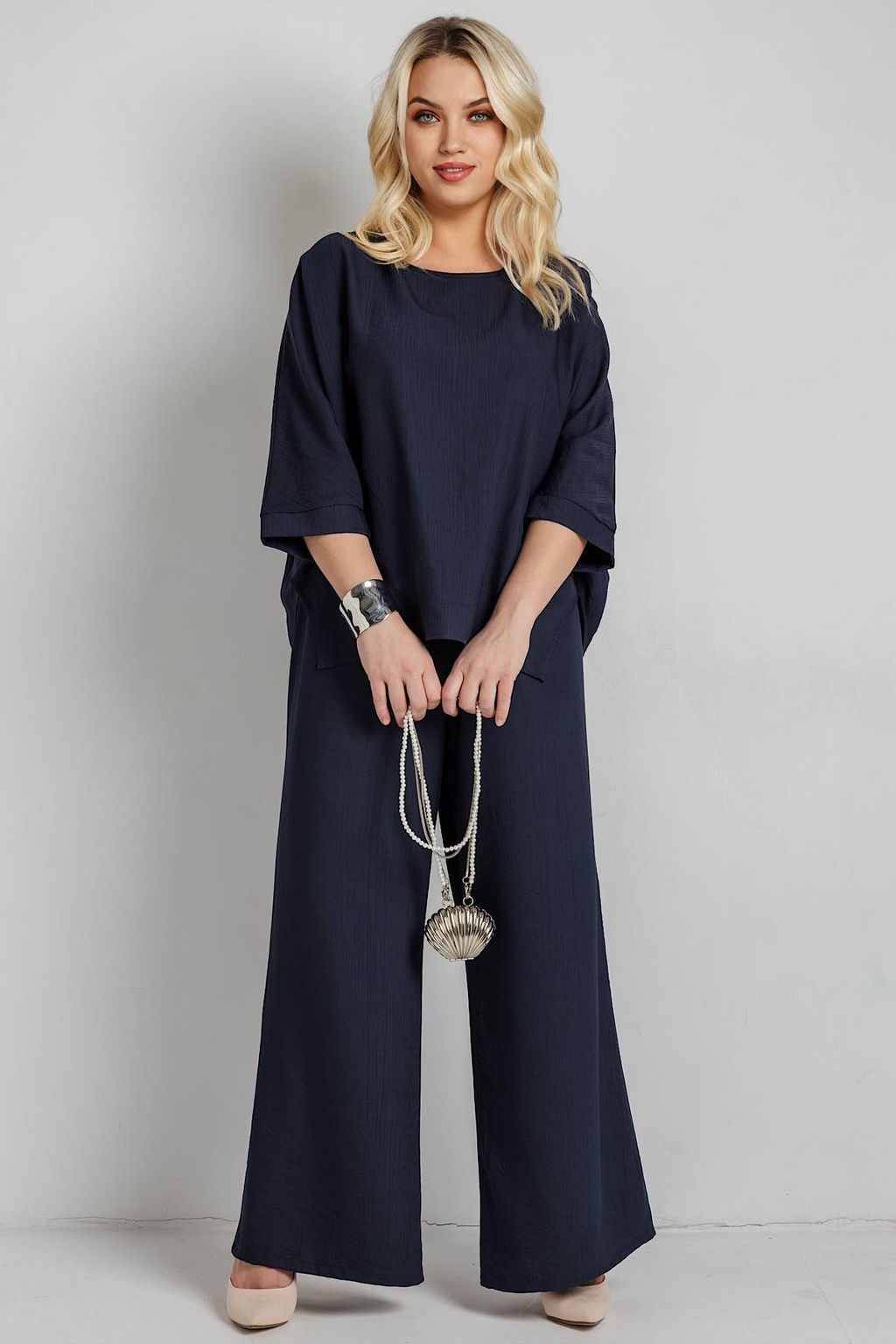 Брюки женские 121/54/Синий