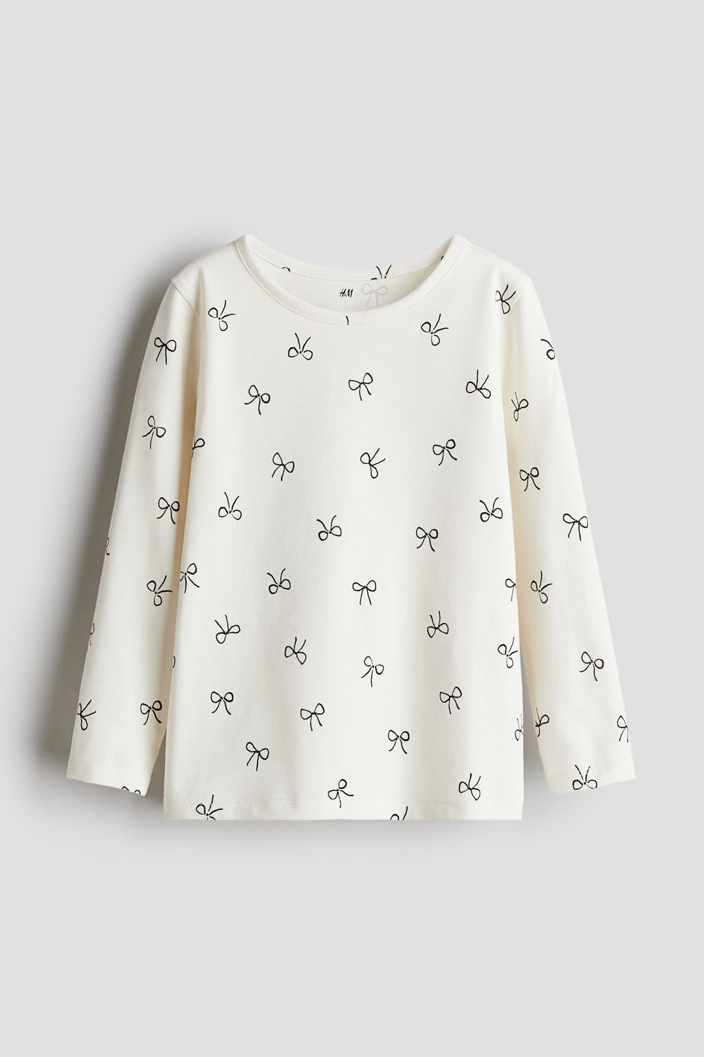 Camiseta estampada de punto - H&m фото 3