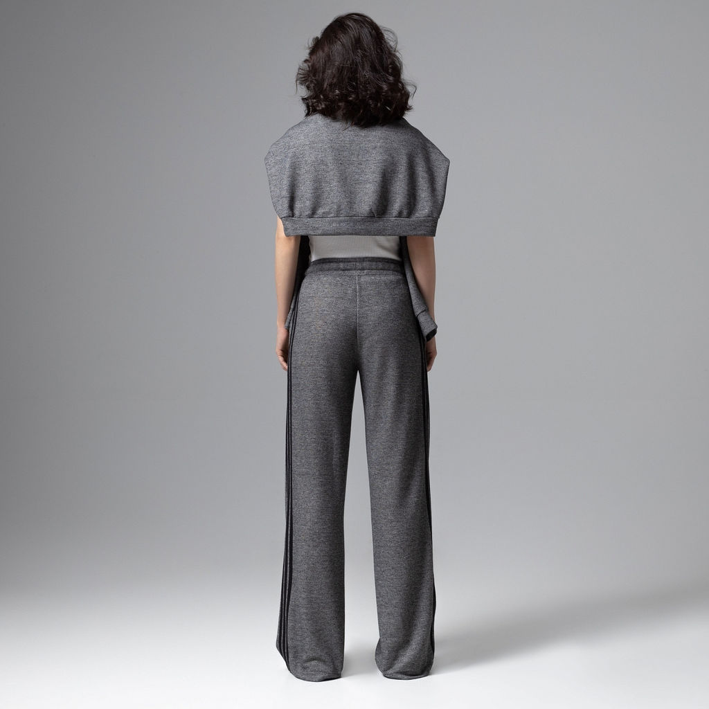 Брюки с лампасами, Смелый выход (серый) - Charutti фото 5