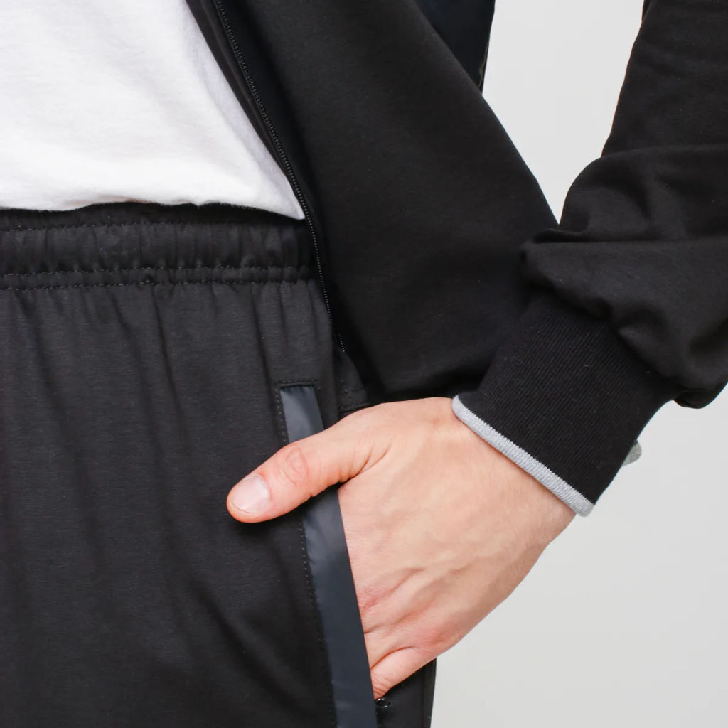 RODOS Спортивный костюм М-185 Чёрный