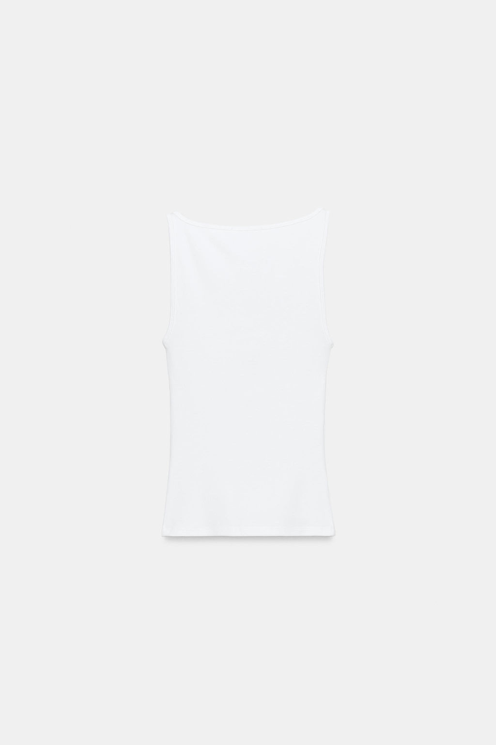 CAMISETA MINIMAL MANGA SISA / Blanco - Zara фото 2