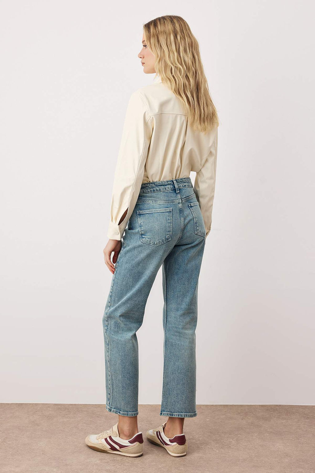 Mavi More Sustainable Esnek Comfort Straight Jeans TWOAW26JE00090 - Trendyolmilla фото 4