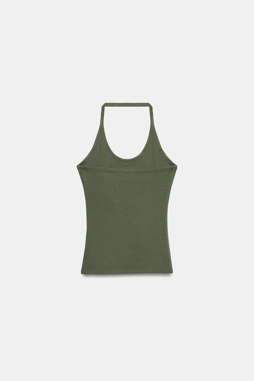 TOP HALTER TACHAS / Verde - Zara фото 8