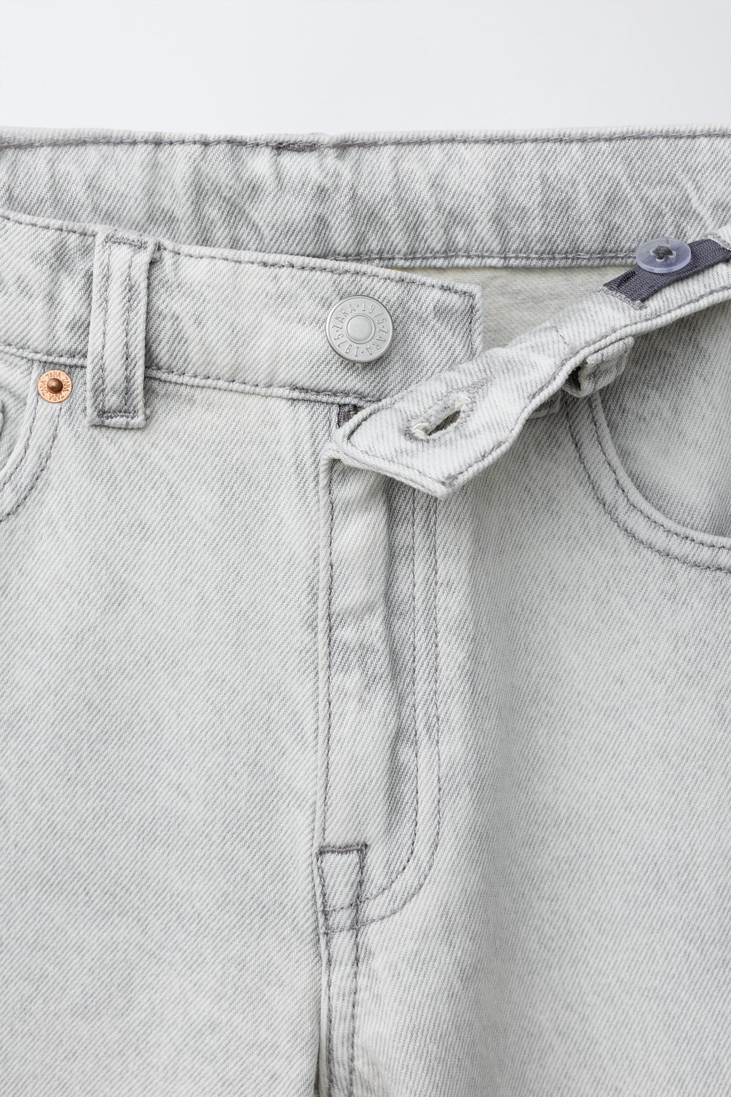 JEANS FLARE / Gris - Zara фото 4