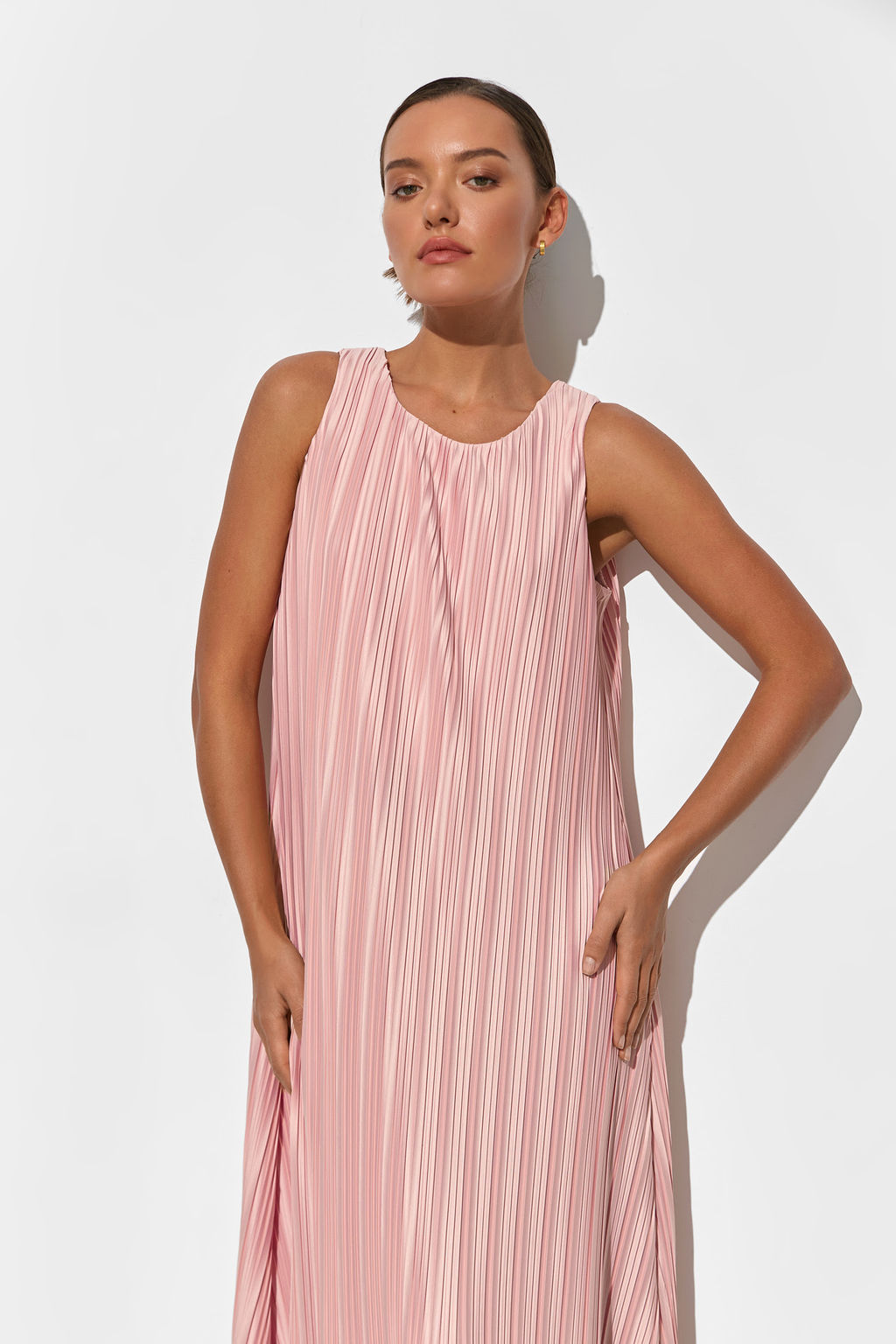 Платье миди плиссе - Mollis фото 2