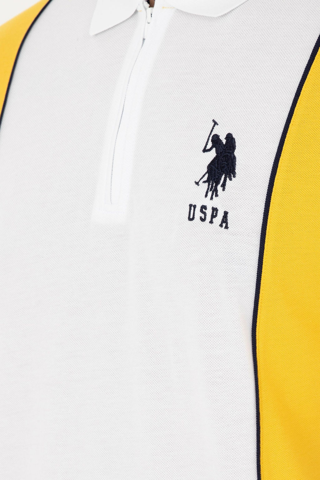 U. S. Polo Assn / Мужская шафрановая футболка - U.s. polo assn фото 7