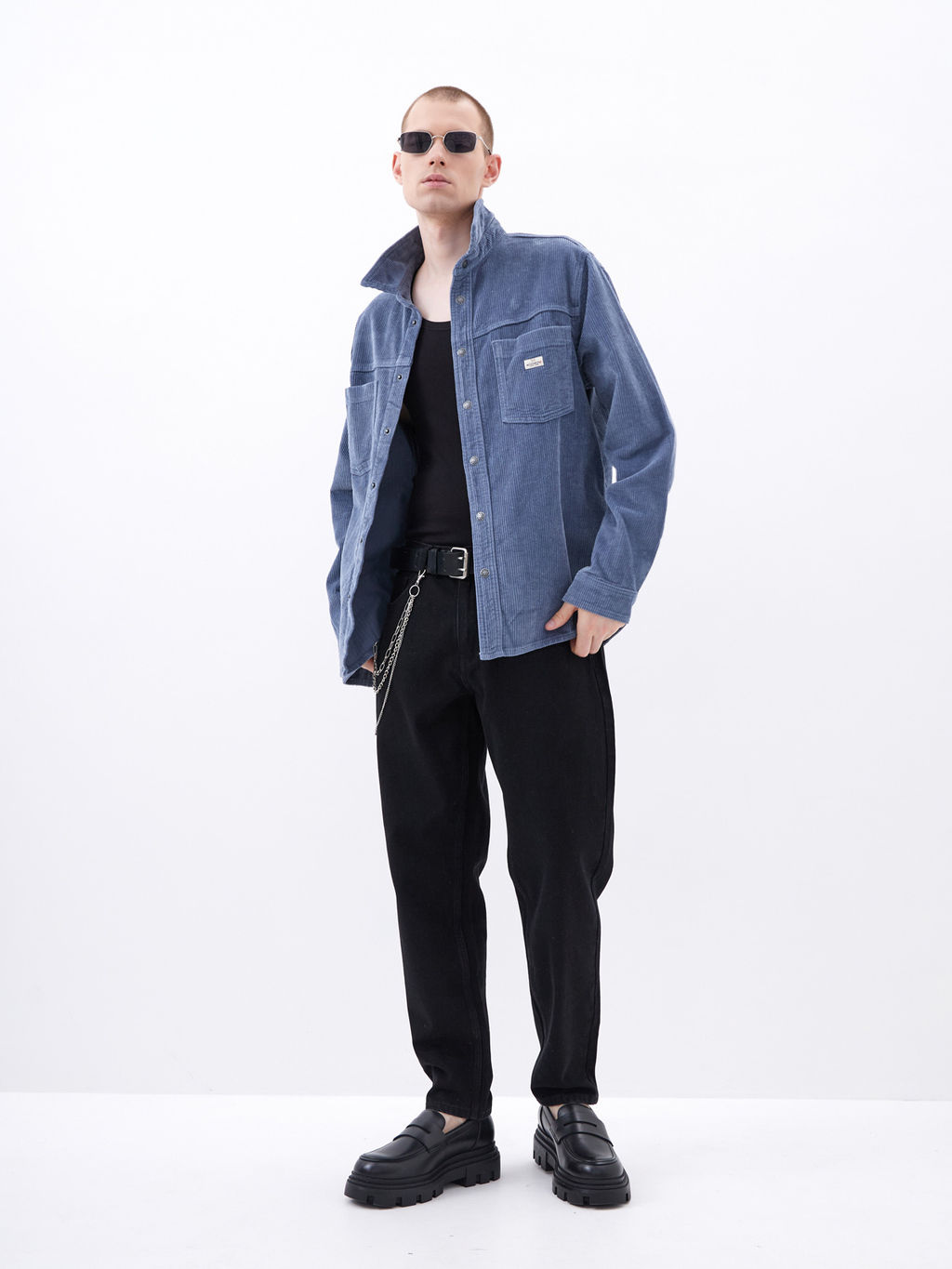 Мужские джинсы TAPER-SLIM - Mossmore фото 14