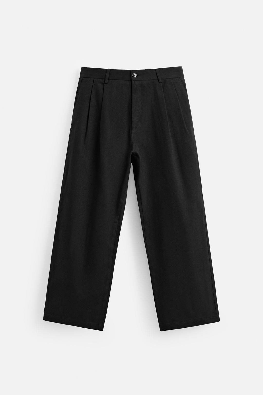 BALLOON-FIT PLEATED TROUSERS - Zara фото 18