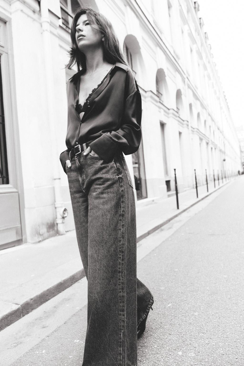 SATIN SHIRT - Zara фото 24