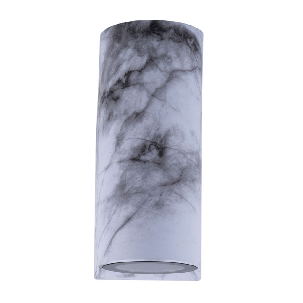 UUL-P52A 2х6W/GU10 IP65 MARBLE Светильник уличный, под две лампы GU10. Архитектурный накладной. Цвет корпуса мрамор. TM Uniel