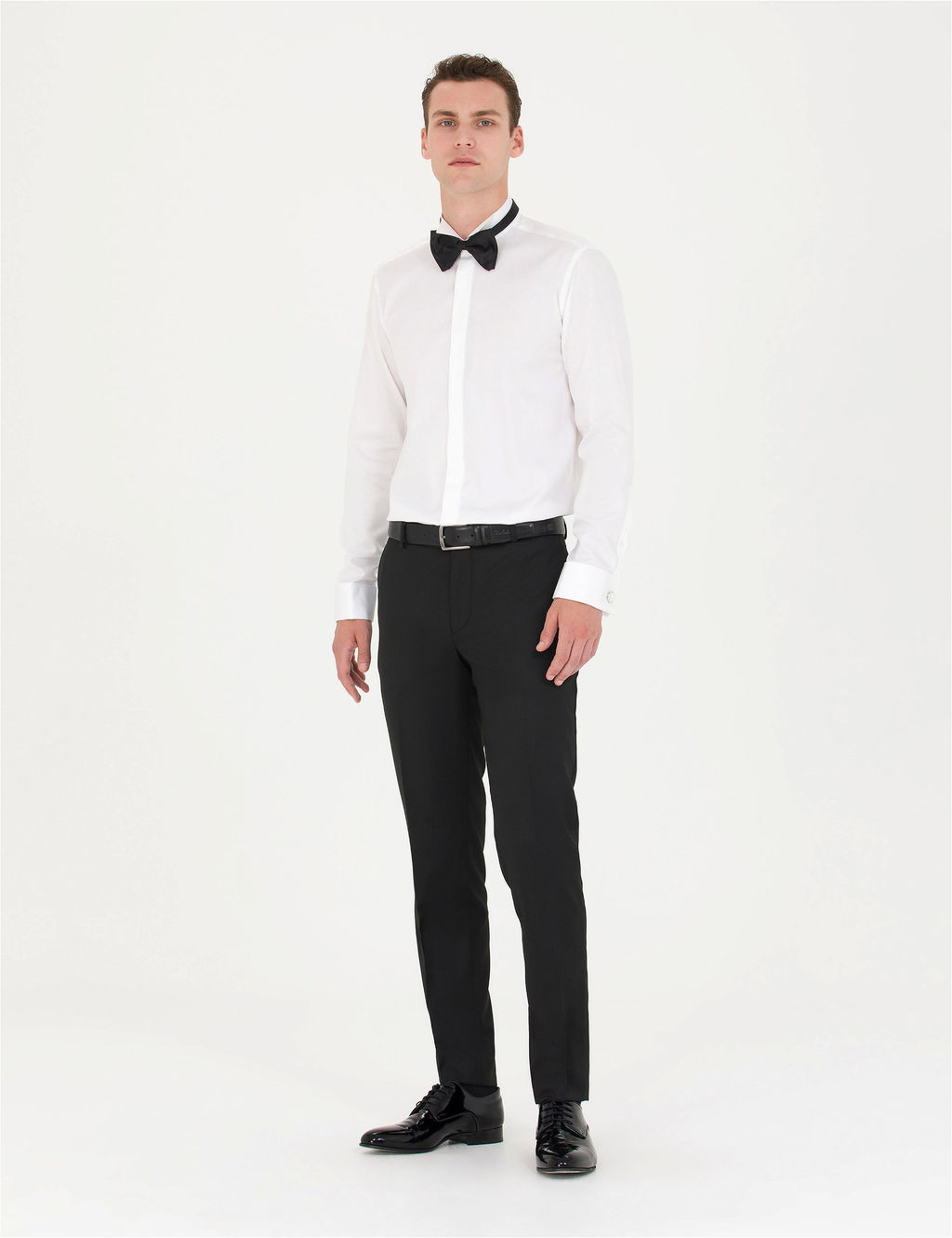 Beyaz Slim Fit Smokin G_mlek