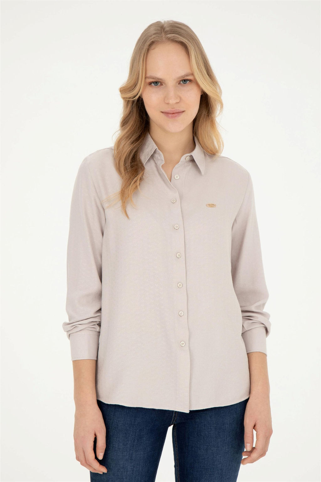 Женская рубашка с длинным рукавом Stone Неожиданная скидка в корзине