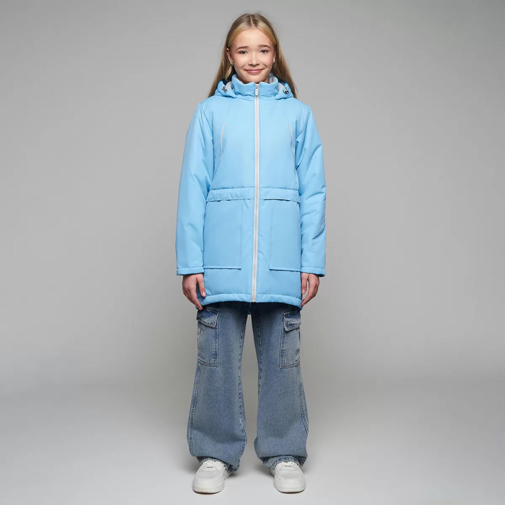 RODOS Куртка для девочки осень/весна М-301 Бирюза  фото 91