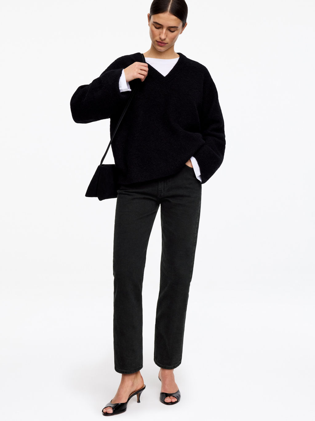 Vaqueros slim JADE CROPPED - H&m фото 12