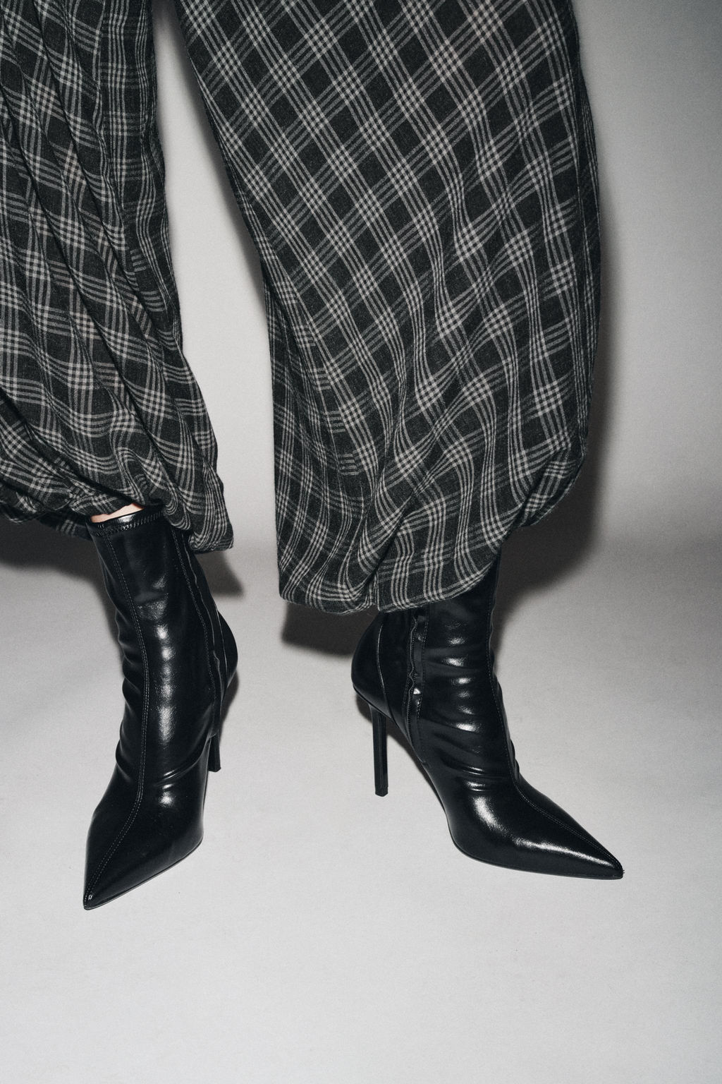 STILETTO HEEL ANKLE BOOTS