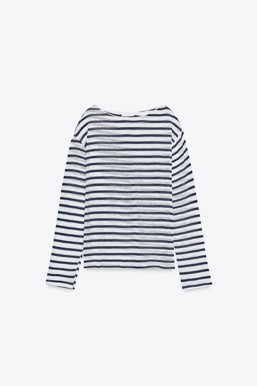 RUSTIC COTTON T-SHIRT - Zara фото 6