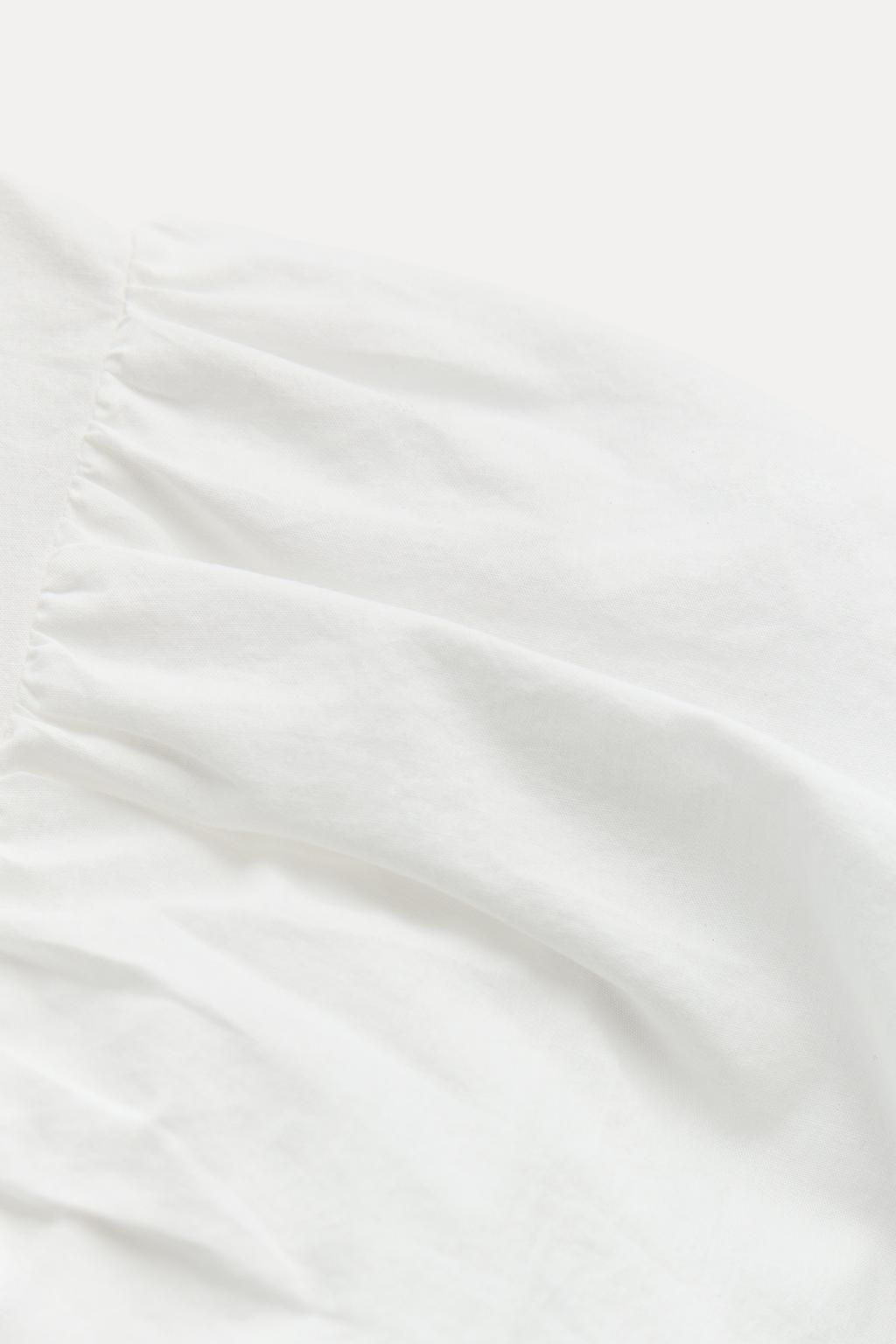 ZW COLLECTION BLOUSE WITH RUFFLES - Zara фото 5