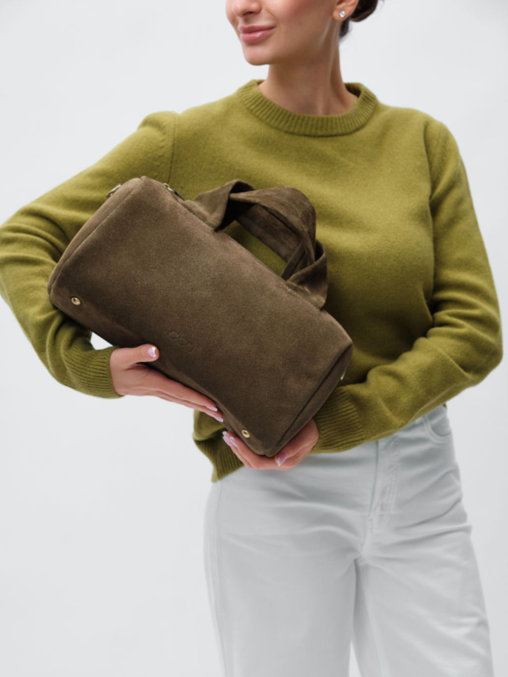 Замшевая сумка Bowling DBR 31378 тундра