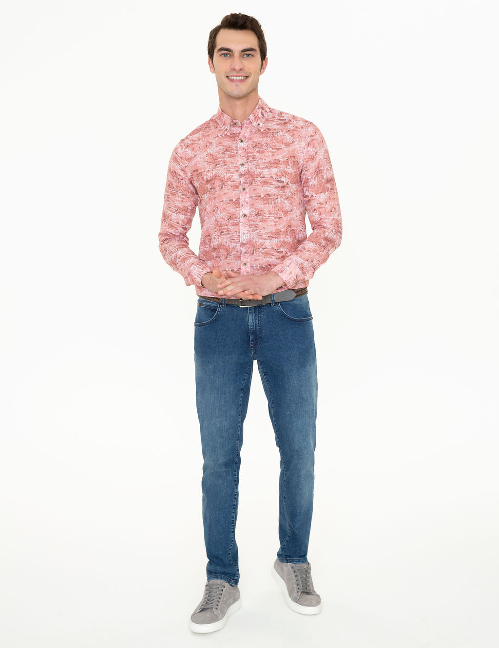 Somon Slim Fit Uzun Kollu G_mlek
