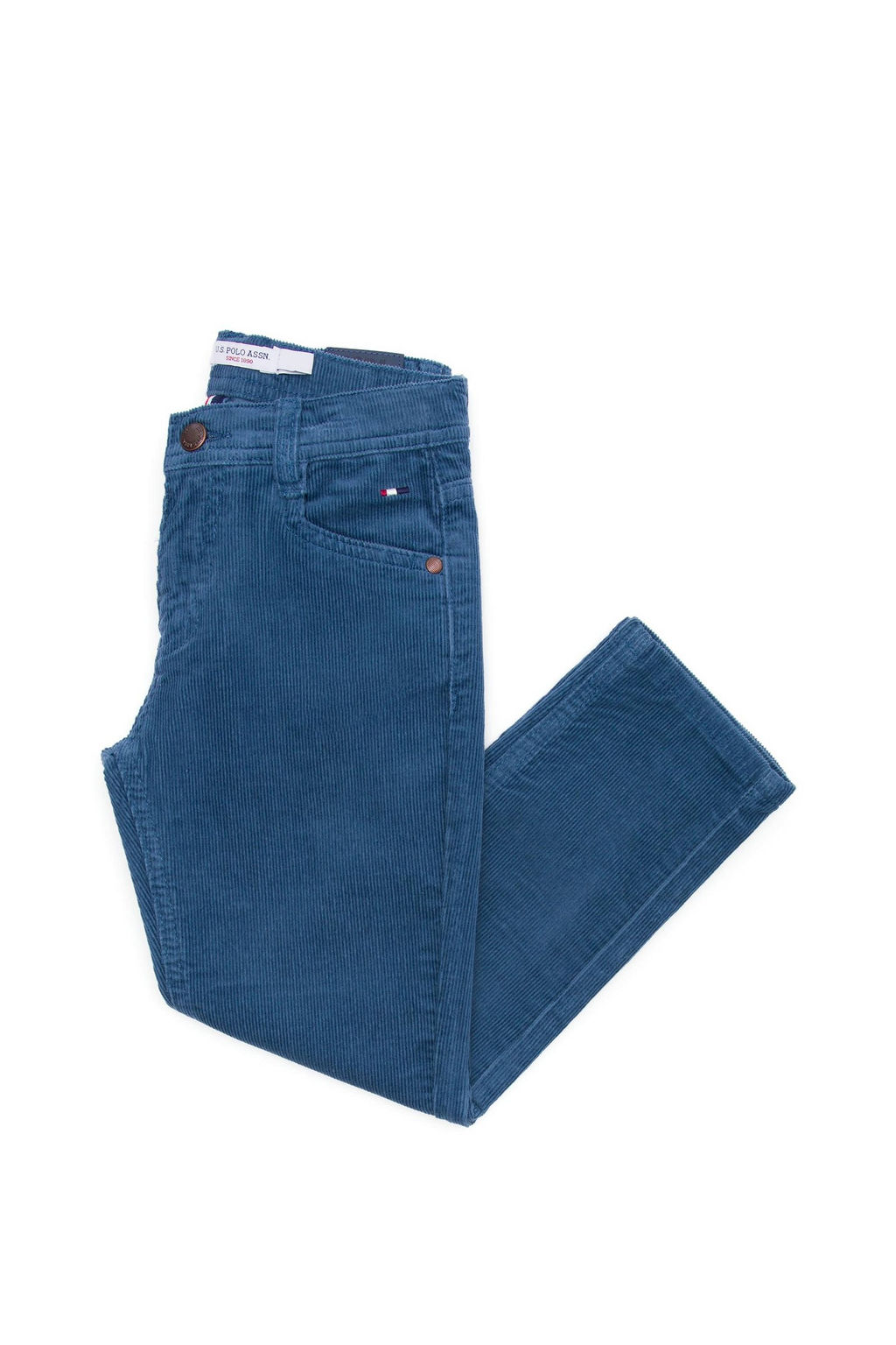 U. S. Polo Assn Кобальтово-синие брюки из плотной ткани для мальчика - U.s. polo assn фото 6